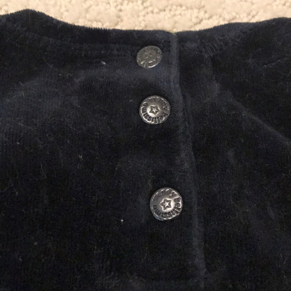 Wendy bellisimo black and pink velour sweatsuit - Picture 3 of 3